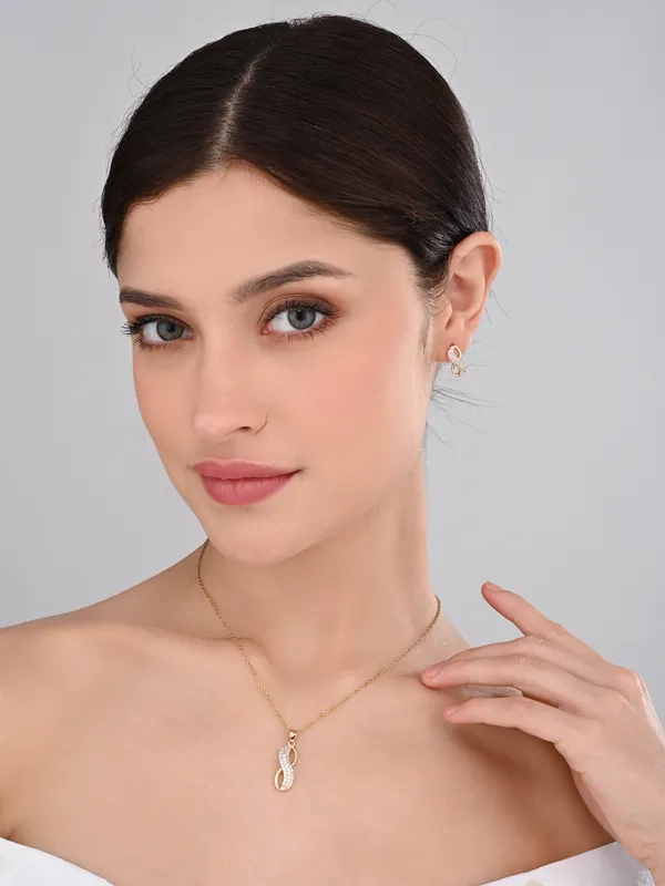 Gold_Plated_Sparkling_Infinity_Knot_Jewelry_Set.