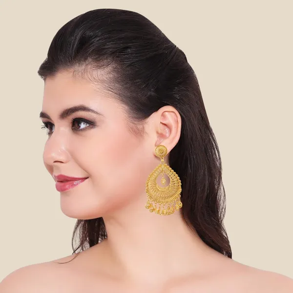 Gold_Plated_Ethnic_Party_Jhumka_Fashion_Earrings_For_Women