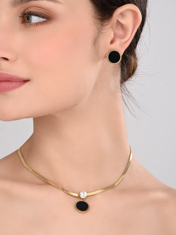 Minimalist_Black_Stone_Jewelry_Set_For_Women_/_Girls