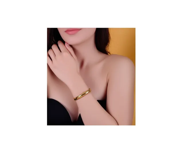 Golden_Bangle_Bracelet_For_Women_/_Girls