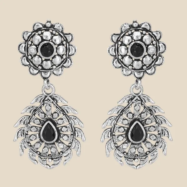Silver_Oxidised_Indian_Traditional_Moon_Fashion_Jhumka_Earrings_For_Women