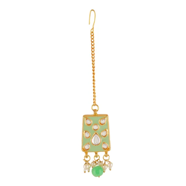 Gold_Plated_Traditional_Fashion_Jewelry_Designer_Necklace__Tikka_Set_For_Women