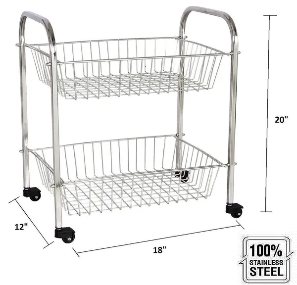 Stainless_Kitchen_Trolley_(19_*_18_*_12_Big_Vegetable_Fruit_Trolley_2_Baskets_With_Wheels)