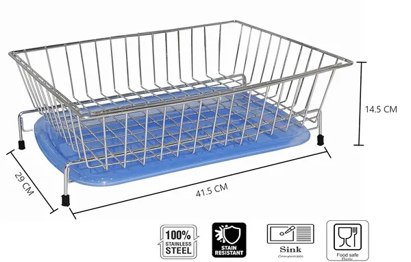 Amol®_Stainless_Steel_Kitchen_Basket_With_Drain_Tray_|_Dish_Drainer_Basket_For_Utensils_|_Drying_Rack_For_Kitchen_Platform_|_Rust-Proof_Utensil_Stand_&_Storage_Organizer_(Made_In_India)_38_X_26_X_8_Cm