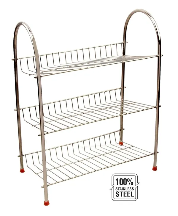 Stainless_Steel_Shoe_|_Boots_|_Sandals_|_Floor_Mounted_Shoe_Rack_25.4D_X_50.8W_X_63.5H_Cm