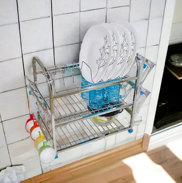 Amol®_Premium_Stainless_Steel_3-Tier_Kitchen_Rack_–_Rust-Proof_Wall_Mount_&_Countertop_Utensil_Organizer_with_Glass,_Spoon_&_Cup_Holders_for_Modern_Modular_Kitchens