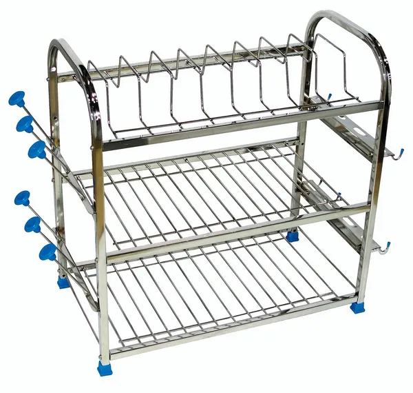 Amol®_Premium_Stainless_Steel_3-Tier_Kitchen_Rack_–_Rust-Proof_Wall_Mount_&_Countertop_Utensil_Organizer_with_Glass,_Spoon_&_Cup_Holders_for_Modern_Modular_Kitchens