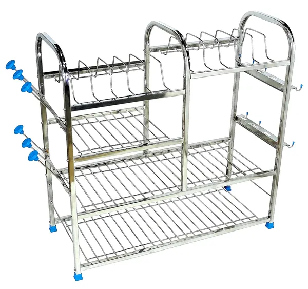 Pure_Stainless_Steel_Dish_|_Cutlery_|_Glasses_|_Wall_mount|_Plate_|_Organizer_Utensil_Kitchen_Rack_25.4D_X_61W_X_61H_Cm