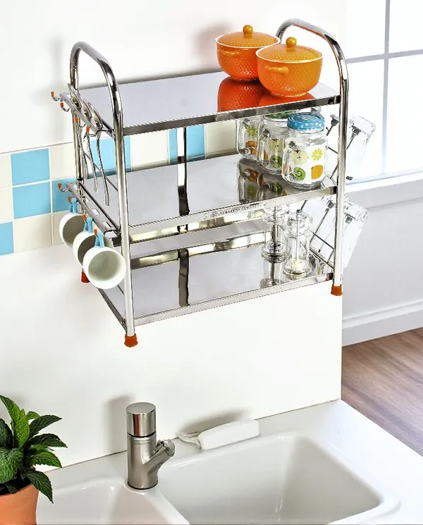 Amol®_Premium_3-Tier_Stainless_Steel_Kitchen_Rack_–_Multi-Purpose_Wall_Mount_&_Countertop_Utensils_Organizer_with_6_Glass_Holder_|_Rust_Proof_Heavy_Duty_Kitchen_&_Bathroom_Storage_Stand_for_Indian_Homes