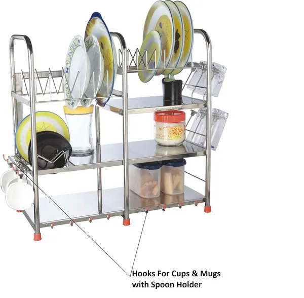 Stainless_Steel_Kitchen_Dish_Rack_|_Vessels_Stand_|_Utensils_Holder_|_Table_Top_|_Wall_Mount_Stand_|_Kitchen_Organizer_|_Steel_Kitchen_Rack_|_24_X_24_Medium_Size