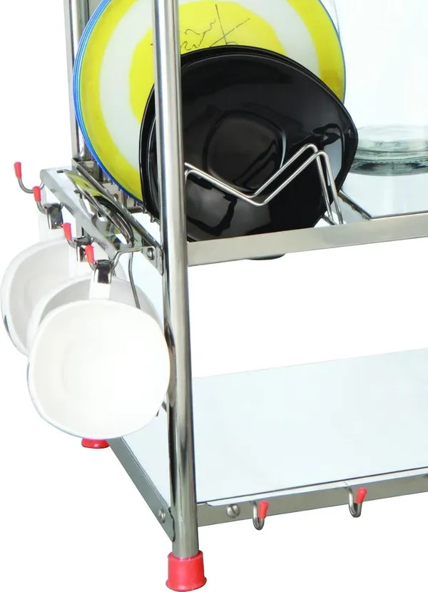 Stainless_Steel_Kitchen_Dish_Rack_|_Vessels_Stand_|_Utensils_Holder_|_Table_Top_|_Wall_Mount_Stand_|_Kitchen_Organizer_|_Steel_Kitchen_Rack_|_24_X_24_Medium_Size