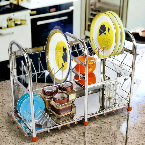 Stainless_Steel_Dish_Rack_|_Utensils_Stand_|_Wall_Mount_Rack_|_Table_Top_Stand_|_Kitchen_Organizer_|_18_X_24_Inch_Medium_Size_|_Kitchen_Rack