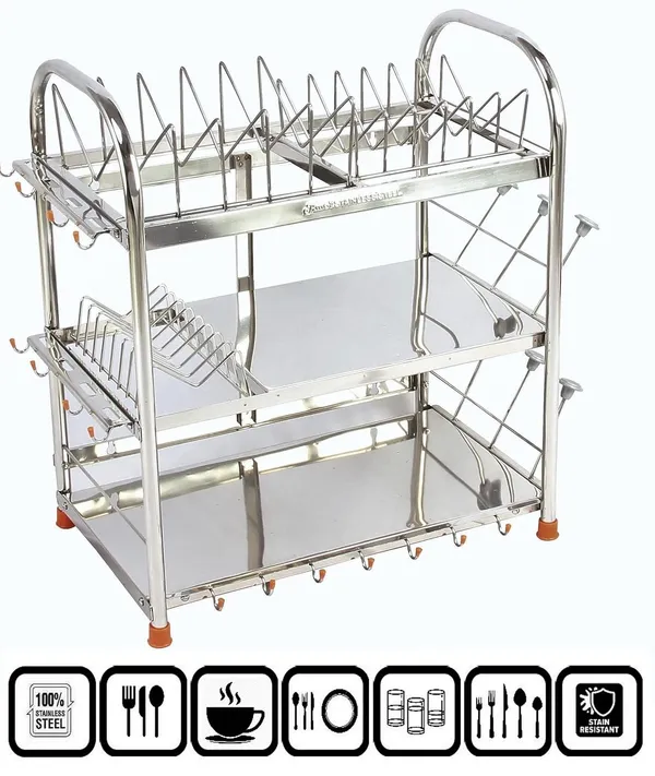 Amol®_Premium_3-Tier_Stainless_Steel_Kitchen_Rack_–_Wall_Mount_Utensils_Organizer_with_Glass_&_Spoon_Holders_|_Rust_Proof_Over-the-Sink_Dish_Drainer_&_Space_Saving_Countertop_Stand_for_Indian_Kitchens