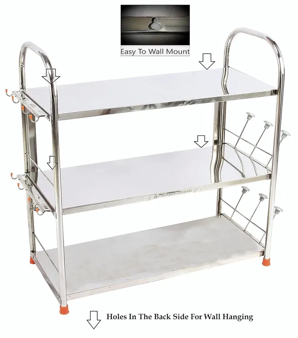 Amol®_Stainless_Steel_Utensils_Rack_|_Wall_Mount_Stand_|_Kitchen_Shelves_|_Multipurpose_Stand_|_Vessels_Kitchen_Rack_25_X_24_Inch_Medium_Size