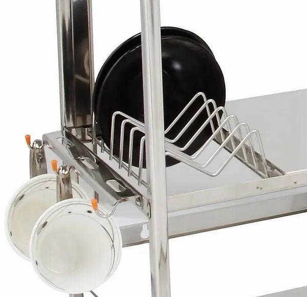 Stainless_Steel_Dish_Rack/Utensils_Stand/Vessels_Rack/Bartan_Stand/Crockery_Rack/Kitchen_Organizer_22.9D_X_55.9W_X_55.9H_Cm