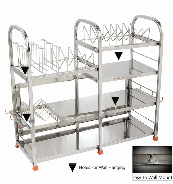 Stainless_Steel_Dish_Rack_|_Wall_Mount_Stand_|_Utensils_Stand_|_Kitchen_Organizer_Rack_|_Spoon_Holder_|_Glass_Hanger_|_Multipurpose_Kitchen_Accessories_Rack_22X24_Inch