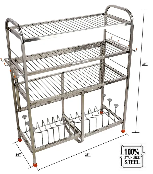 Amol®_Premium_4-Layer_Stainless_Steel_Kitchen_Rack_–_Wall_Mount_Over-the-Sink_Utensils_Organizer_with_Glass_&_Spoon_Holder_|_Rust_Proof_Multi-Purpose_Dish_Drainer_Stand_for_Indian_Kitchens