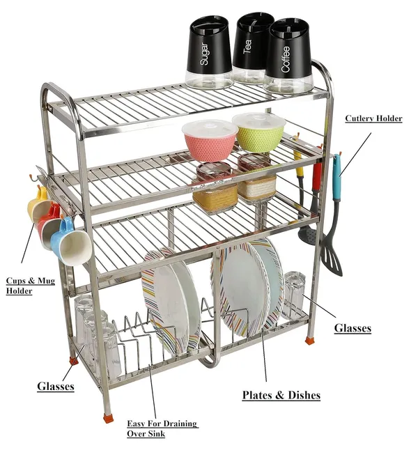 Amol®_Premium_4-Layer_Stainless_Steel_Kitchen_Rack_–_Wall_Mount_Over-the-Sink_Utensils_Organizer_with_Glass_&_Spoon_Holder_|_Rust_Proof_Multi-Purpose_Dish_Drainer_Stand_for_Indian_Kitchens