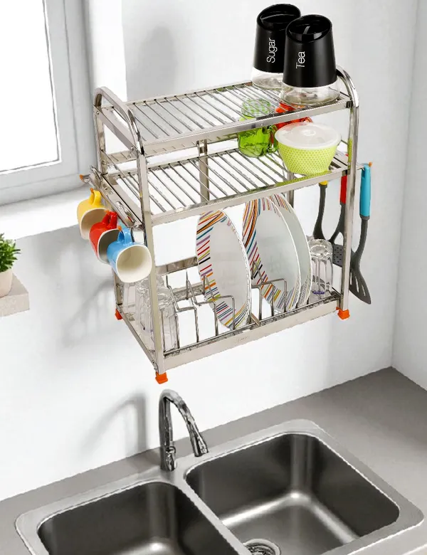 Amol®_Premium_3-Tier_Stainless_Steel_Kitchen_Rack_|_Rust-Proof_Dish_&_Utensil_Organizer_for_Modern_Indian_Kitchens_|_Space-Saving_Over-the-Sink_Storage_Rack_(22x18x10_Inches)