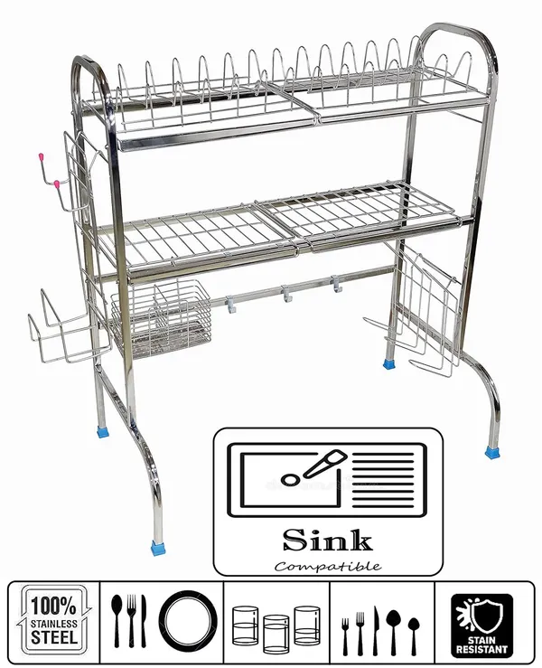 Stainless_Steel_Sink_Organizer_|_Kitchen_Rack_|_Utensils_Stand_|_Dish_Drainer_|_Kitchen_Rack_|_Glass_Holder_|_Cutlery_Holder_|_Kitchen_Organizer_Rack_Compatible_For_24_Inch_Sink33_X_63.5_X_71.1_Cm