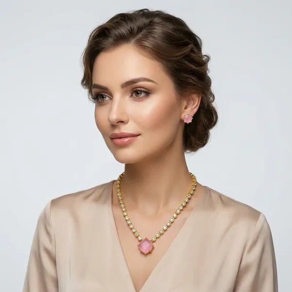 Golden_Alloy_Pendant_Set_For_Women
