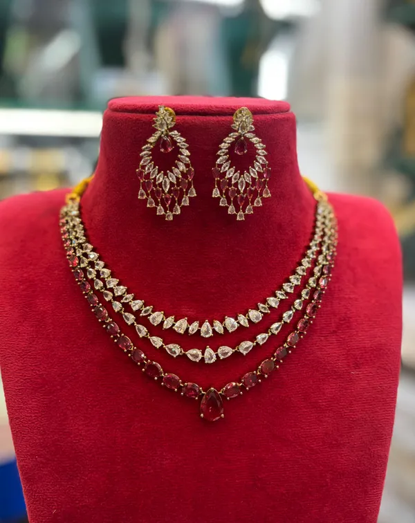 Golden_And_Red_Alloy_Necklace_Set_For_Women