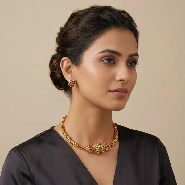 Golden_Alloy_Necklace_For_Women
