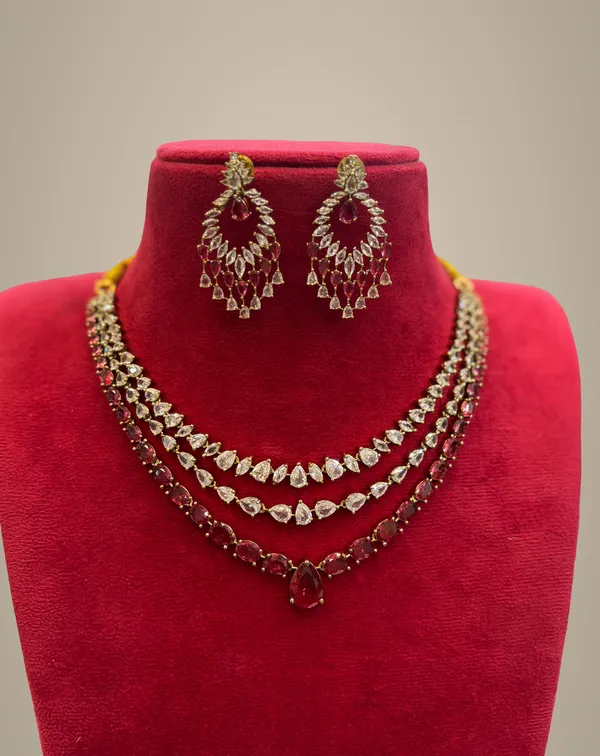 Golden_And_Red_Alloy_Necklace_Set_For_Women
