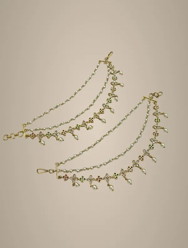 Golden_Alloy_Ear_Chain_For_Women