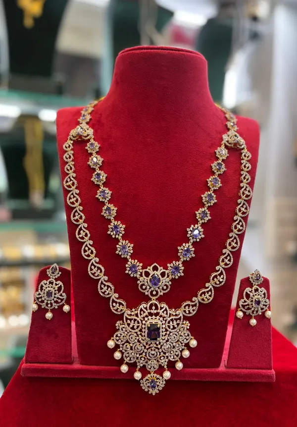 Silver_Alloy_Necklace_Set_For_Women