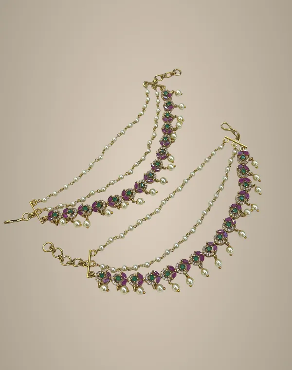 Golden_Alloy_Ear_Chain_For_Women