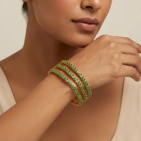 Green_Alloy_Bangles_For_Women
