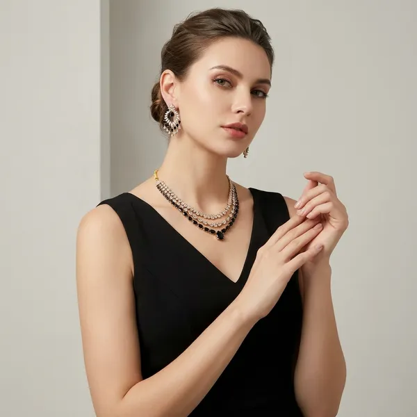 Black_Alloy_Necklace_Set_For_Women
