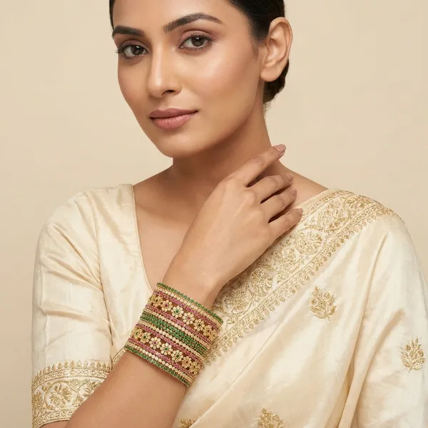 Multicolor_Alloy_Bangle_Set_For_Women