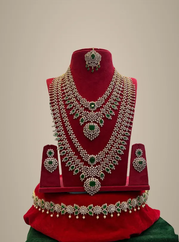 Silver_Alloy_Jewellery_Set_For_Women