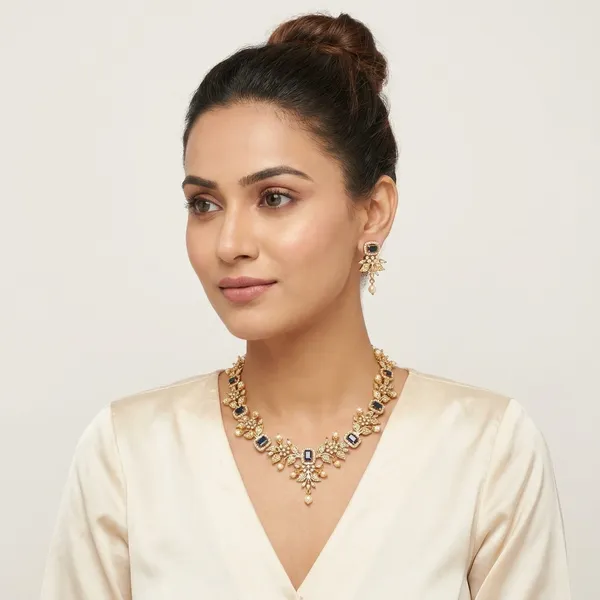 Golden_Alloy_Necklace_Set_For_Women