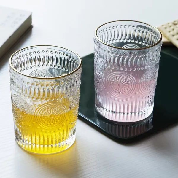 Premium_Golden_Rim_340ML_Water-Juice_&_Whisky_Glasses_Set_of_6_Crystal_Drinking_Glass_for_Water,_Juice,_Milk,Coke,Beer,Beverage,Vintage_Style_Home,Office_Everyday_Use