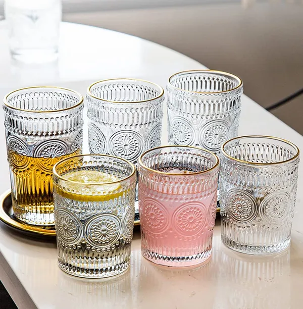 Premium_Golden_Rim_340ML_Water-Juice_&_Whisky_Glasses_Set_of_6_Crystal_Drinking_Glass_for_Water,_Juice,_Milk,Coke,Beer,Beverage,Vintage_Style_Home,Office_Everyday_Use