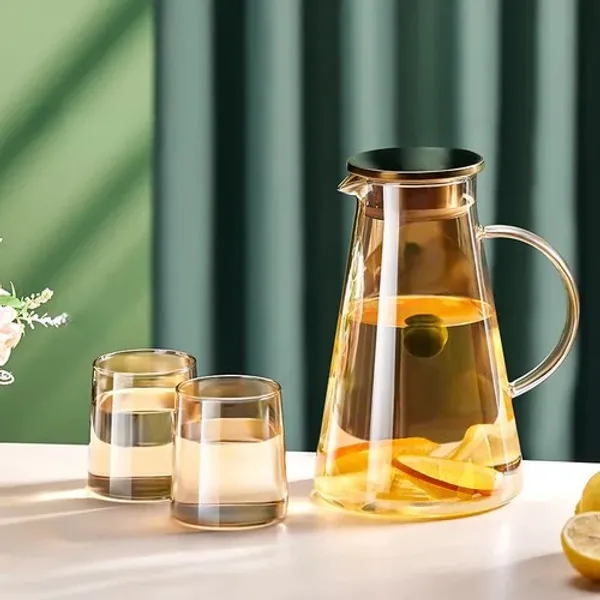 Italian_Premium_Brown_Water_and_Juice_Glasses_Set_of_6_and_Jug_Set_Combo,(6_Pieces_Glasses_280ML_and_1_Water_Juice_Jug_1.2_Liter)