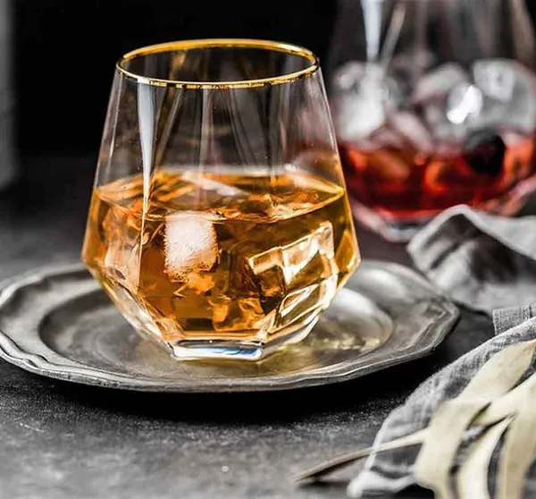 350ML_European_Crystal_Golden_Rim_Whiskey_Glasses_Set_of_6_pcs_Bar_Glass_for_Drinking_Bourbon,Whisky,_Scotch,_Cocktails,_Cognac-_Old_Fashioned_Cocktail_Tumblers_(Golden_Rim)