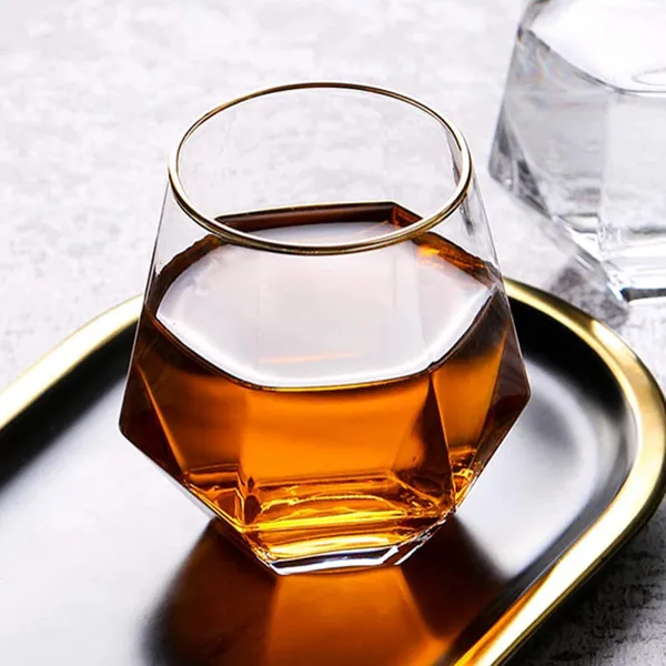 350ML_European_Crystal_Golden_Rim_Whiskey_Glasses_Set_of_6_pcs_Bar_Glass_for_Drinking_Bourbon,Whisky,_Scotch,_Cocktails,_Cognac-_Old_Fashioned_Cocktail_Tumblers_(Golden_Rim)