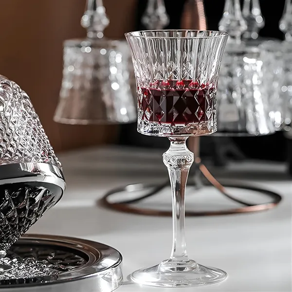 350_ML_Crystal_Wine_Glass_Red_or_White_Cut_Wine,_Transparent_Champagne_Flute_Wine_Glass_-__Pack_of_(6)