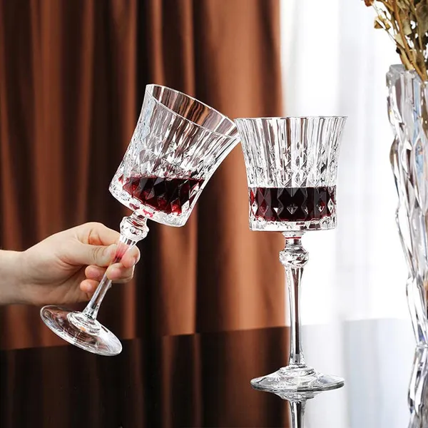 350_ML_Crystal_Wine_Glass_Red_or_White_Cut_Wine,_Transparent_Champagne_Flute_Wine_Glass_-__Pack_of_(6)