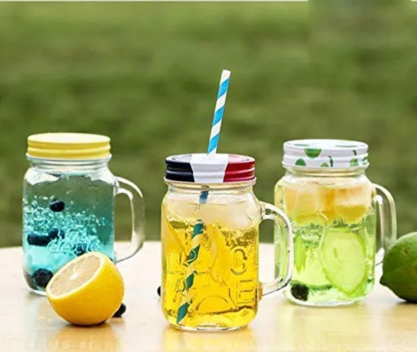 Set_of_(2)_-_350ml_Drink_Coffee_Glass_Cup_with_Lid_and_Straw_Transparent,