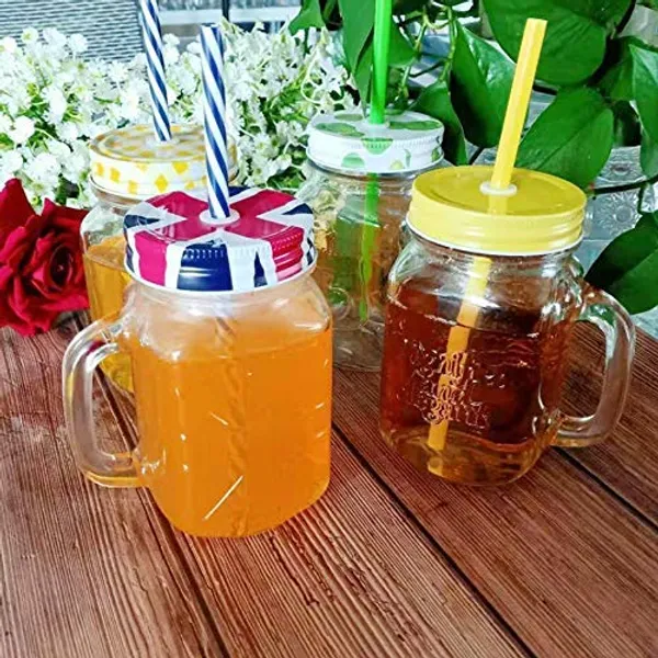 Set_of_(2)_-_350ml_Drink_Coffee_Glass_Cup_with_Lid_and_Straw_Transparent,