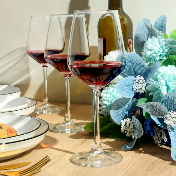 450_ML_Crystal_Wine_Glass_Red_or_White_Cut_Wine,_Transparent_Champagne_Flute_Wine_Glass_-__Pack_of_(6)