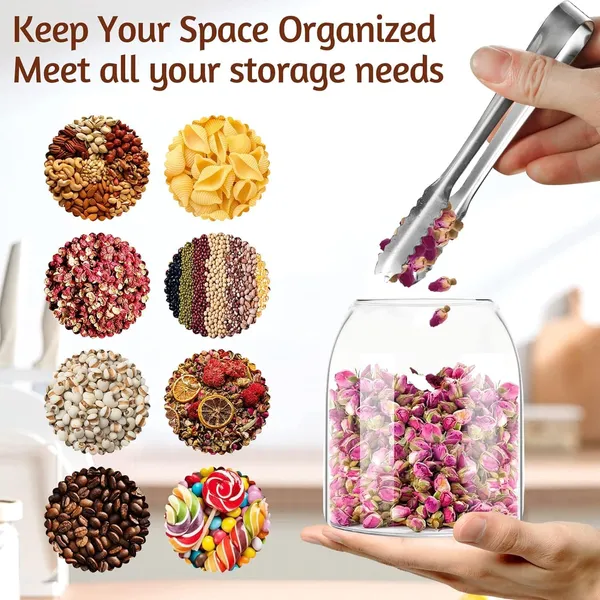 Storage_Glass_Jar_With_Ball_Cork_Lid,Tea_Coffee_Sugar_Containers_For_Kitchen_Storage_Container_With_Lid_For_Tea_Coffee_&_Sugar,_Dry_Fruit_Jars,_Storage_Box,_Set_Of_3_(3,_M-16),Transparent