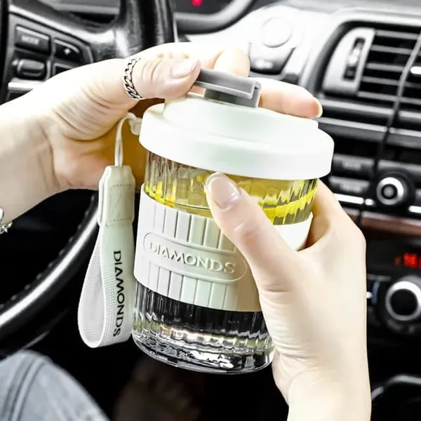 Glass_Coffee_Mug_with_Straw_Green_Tea_Sipper_Tumbler_Mugs_with_Lid_Pack_of_1-370_ML_Travel_Mug_for_Drinking_Glass,_Milk_Mug,Lemon_Tea,Water_Juice_Cup_(CM_-_35)