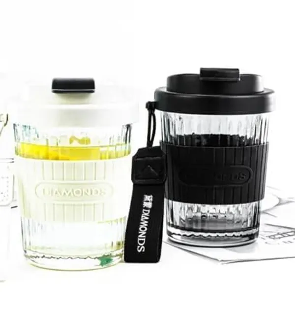 Glass_Coffee_Mug_with_Straw_Green_Tea_Sipper_Tumbler_Mugs_with_Lid_Pack_of_1-370_ML_Travel_Mug_for_Drinking_Glass,_Milk_Mug,Lemon_Tea,Water_Juice_Cup_(CM_-_35)