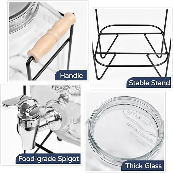 Glass_Beverage_Dispenser_with_Metal_Stand,_5_Liter,_Drink_Container_with_Spigot,_Wooden_Handle_Perfect_for_Party,Bars,Home_&_Restaurants_Set_of_1,_Black